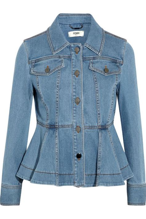 fendi wool coat womens|Fendi denim jacket women's.